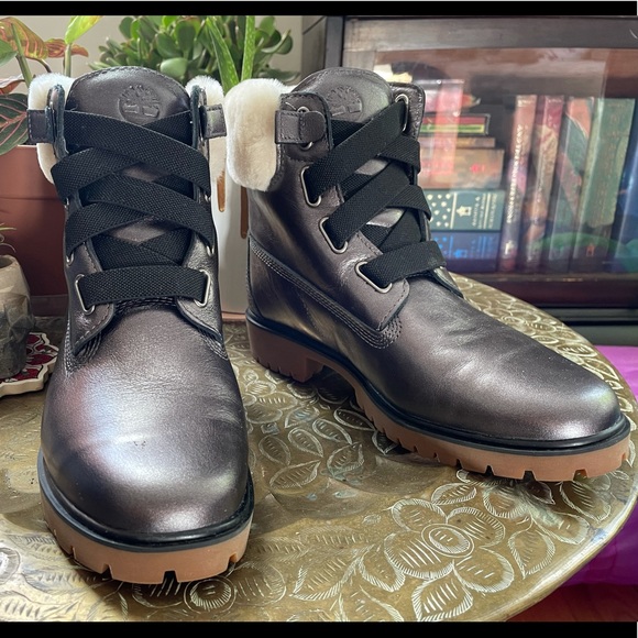 Timberland Jayne Metallic Waterproof Boot - Picture 4 of 11